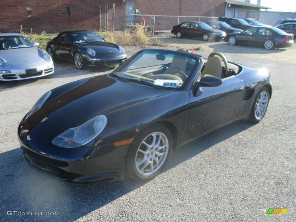2003 Boxster  - Lapis Blue Metallic / Savanna Beige photo #23