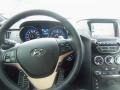 2015 Hyundai Genesis Coupe Black/Tan Interior Steering Wheel Photo
