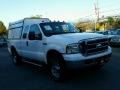 Oxford White - F250 Super Duty XLT SuperCab 4x4 Photo No. 5