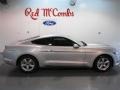 2015 Ingot Silver Metallic Ford Mustang EcoBoost Coupe  photo #7