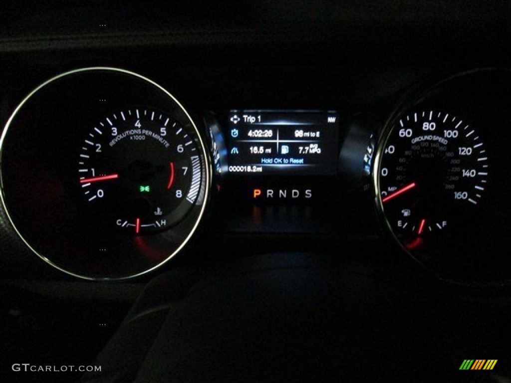 2015 Ford Mustang EcoBoost Coupe Gauges Photo #99354785