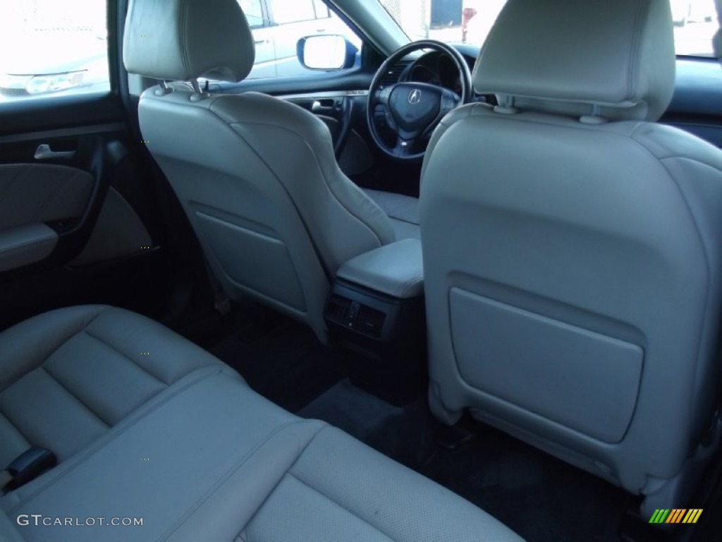 2007 TL 3.5 Type-S - Kinetic Blue Pearl / Taupe/Ebony photo #17