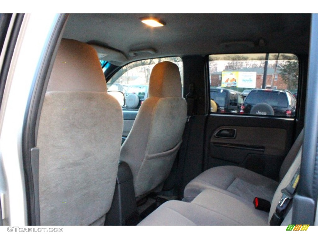 2005 Colorado Z71 Crew Cab 4x4 - Doeskin Tan / Sport Pewter photo #24