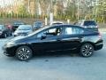 2013 Crystal Black Pearl Honda Civic EX-L Sedan  photo #18