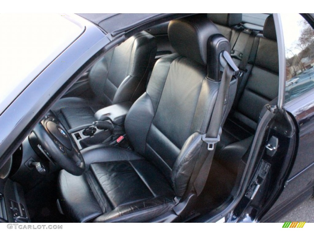 2002 BMW M3 Convertible Front Seat Photo #99357838