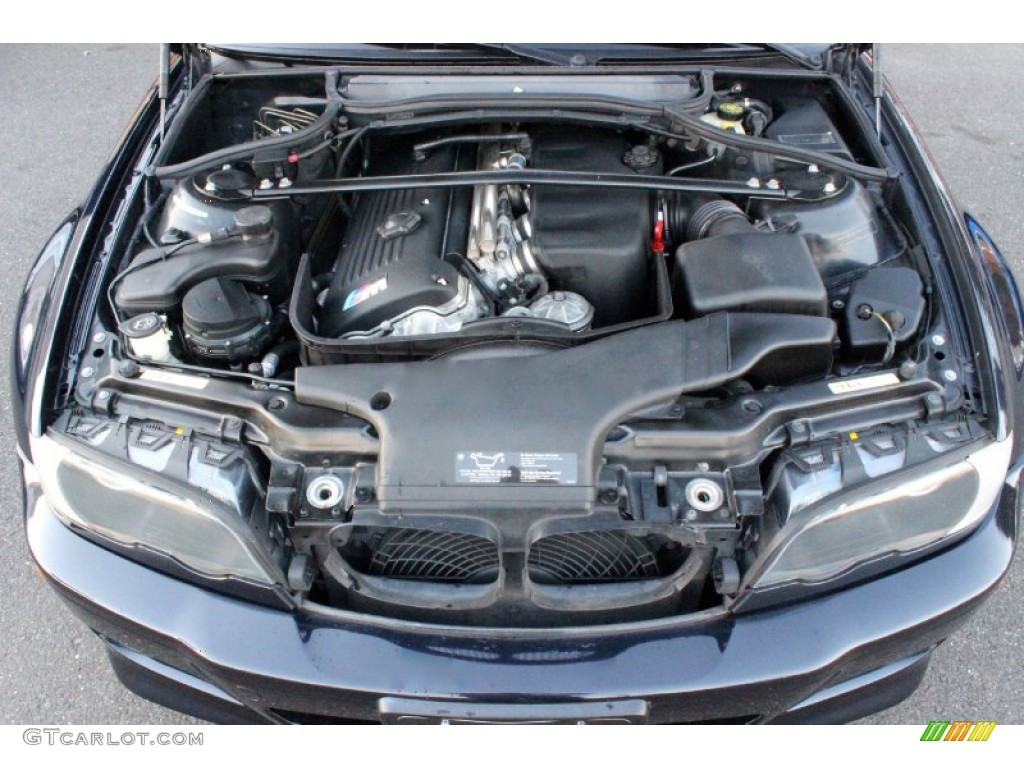 2002 BMW M3 Convertible Engine Photos