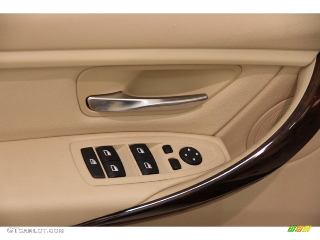 2013 3 Series 328i xDrive Sedan - Jet Black / Venetian Beige photo #6