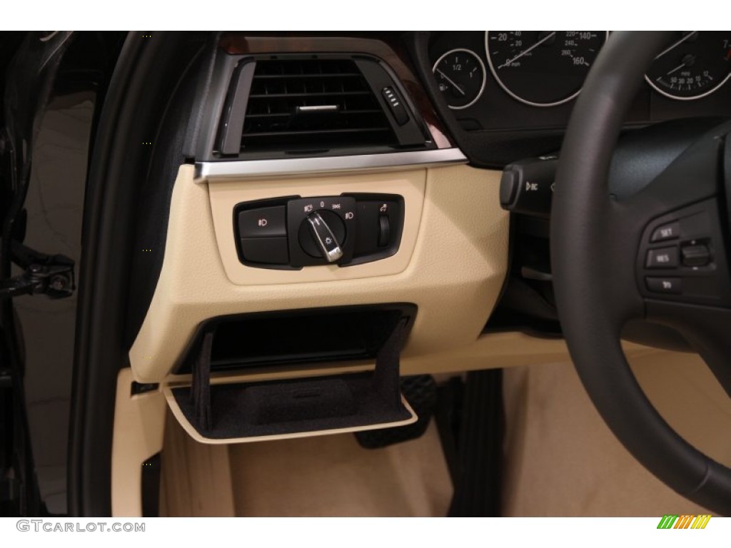 2013 3 Series 328i xDrive Sedan - Jet Black / Venetian Beige photo #7