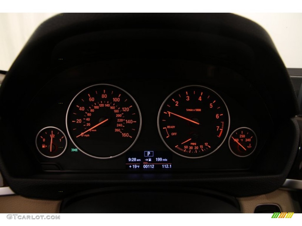 2013 3 Series 328i xDrive Sedan - Jet Black / Venetian Beige photo #12