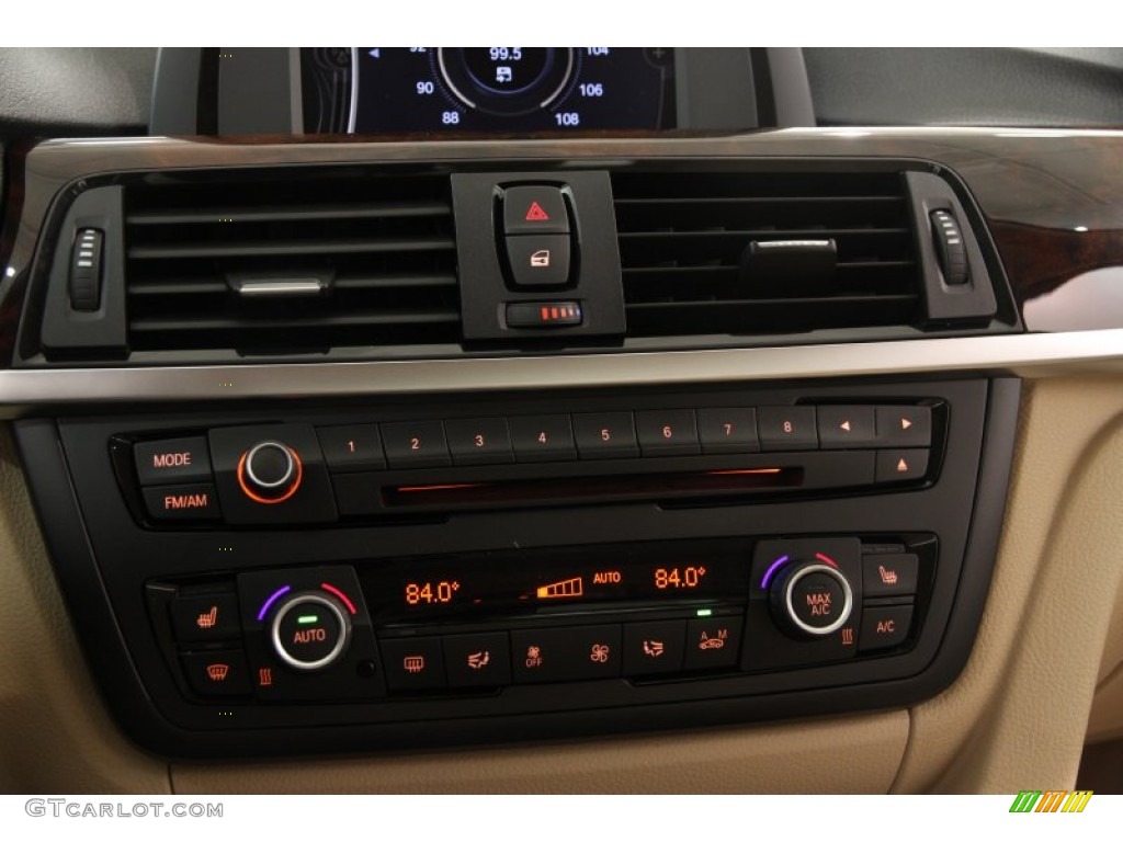 2013 3 Series 328i xDrive Sedan - Jet Black / Venetian Beige photo #14