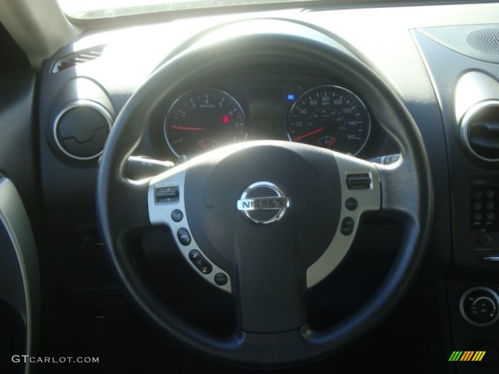 2011 Rogue SV AWD - Silver Ice Metallic / Black photo #20
