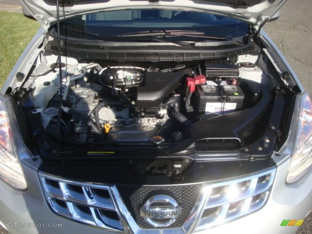 2011 Rogue SV AWD - Silver Ice Metallic / Black photo #28