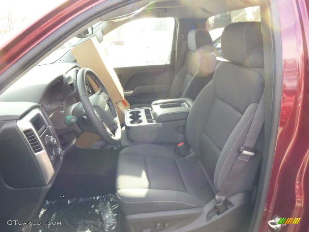 2015 Silverado 1500 LT Regular Cab 4x4 - Deep Ruby Metallic / Jet Black photo #10