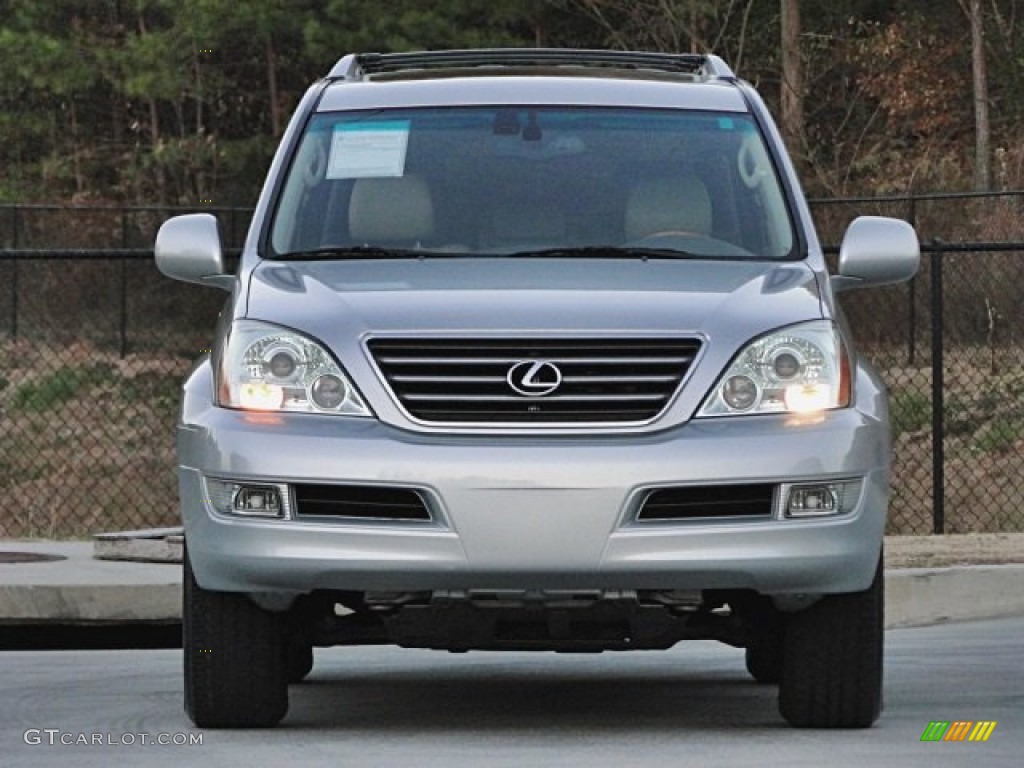 2005 GX 470 - Silver Pine Metallic / Dark Gray photo #7