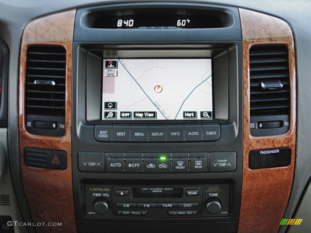 2005 GX 470 - Silver Pine Metallic / Dark Gray photo #15