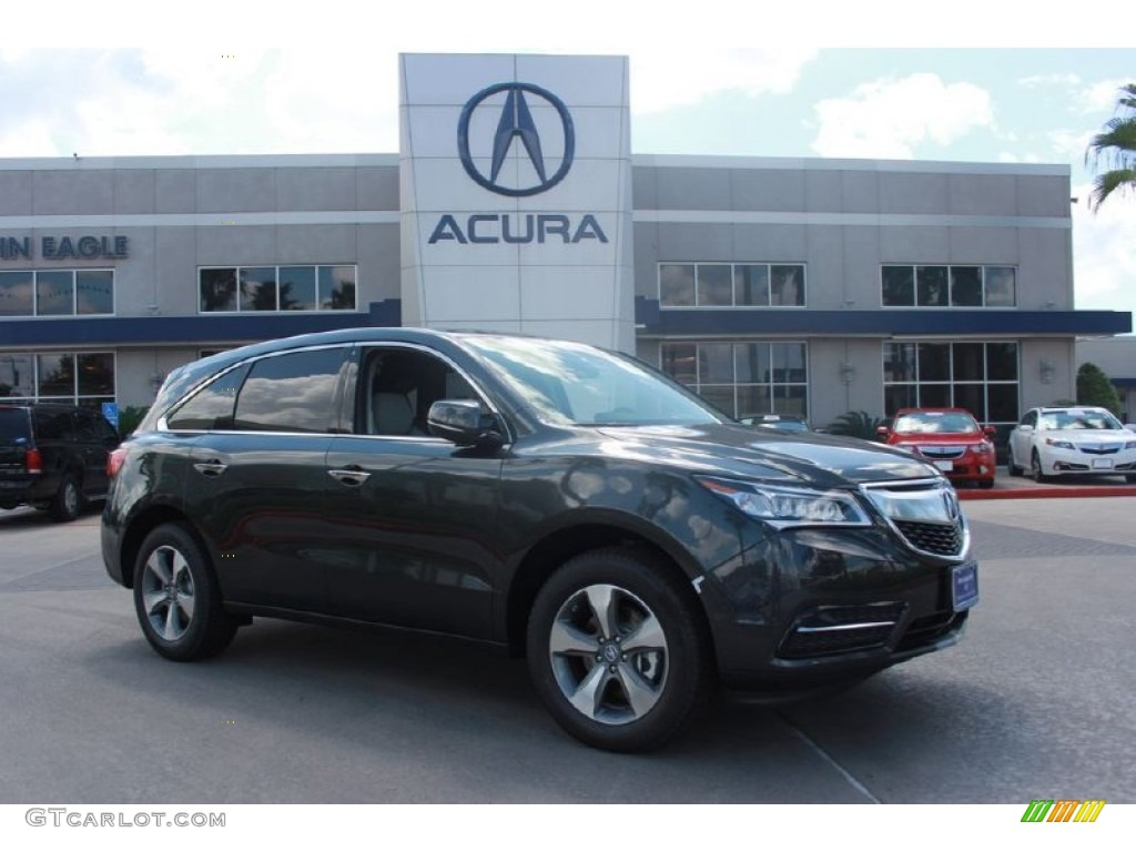 2015 MDX SH-AWD - Graphite Luster Metallic / Graystone photo #1