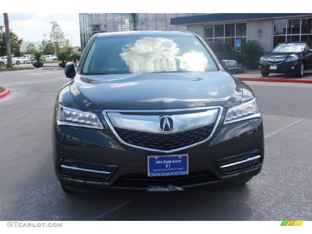 2015 MDX SH-AWD - Graphite Luster Metallic / Graystone photo #2