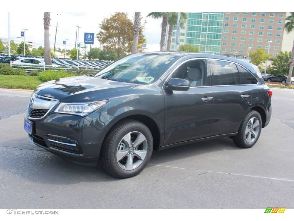 2015 MDX SH-AWD - Graphite Luster Metallic / Graystone photo #3