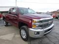 Deep Ruby Metallic - Silverado 2500HD LT Double Cab 4x4 Photo No. 2