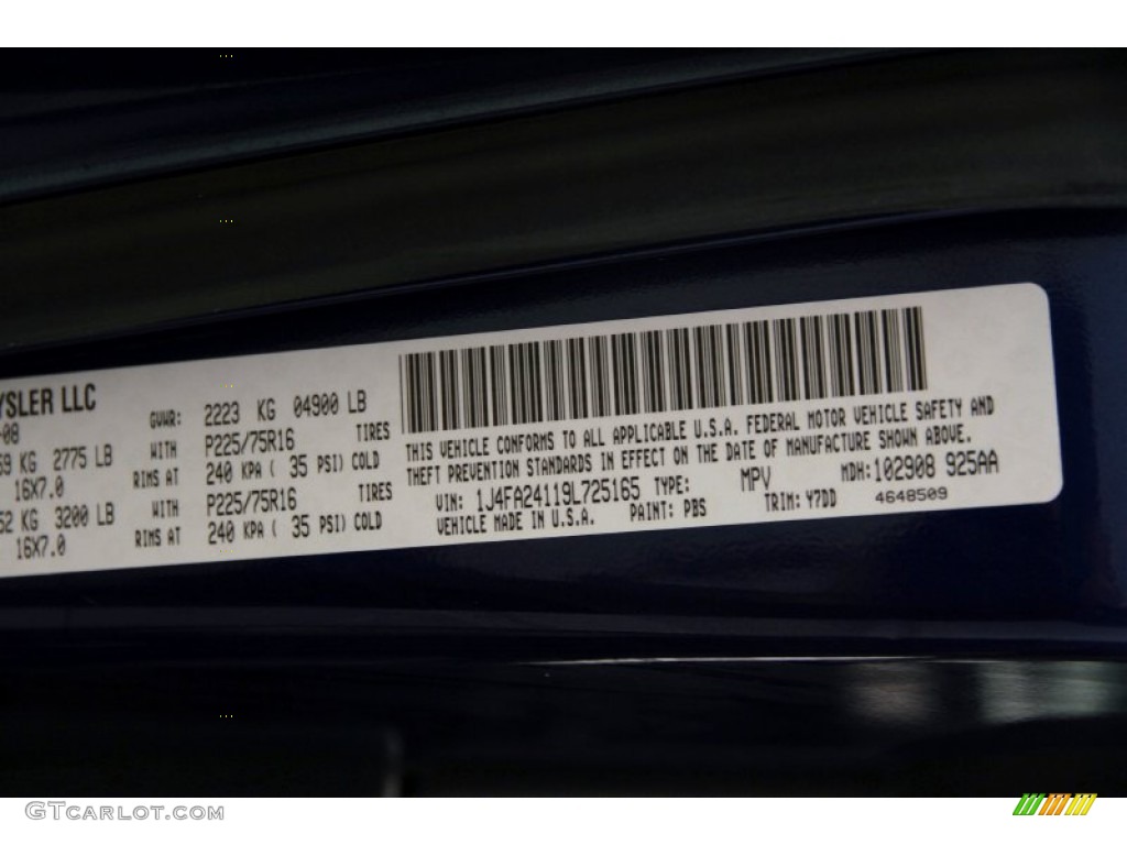 2009 Wrangler X 4x4 - Deep Water Blue Pearl Coat / Dark Slate Gray/Medium Slate Gray photo #16