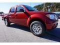 Cayenne Red 2015 Nissan Frontier SV Crew Cab Exterior