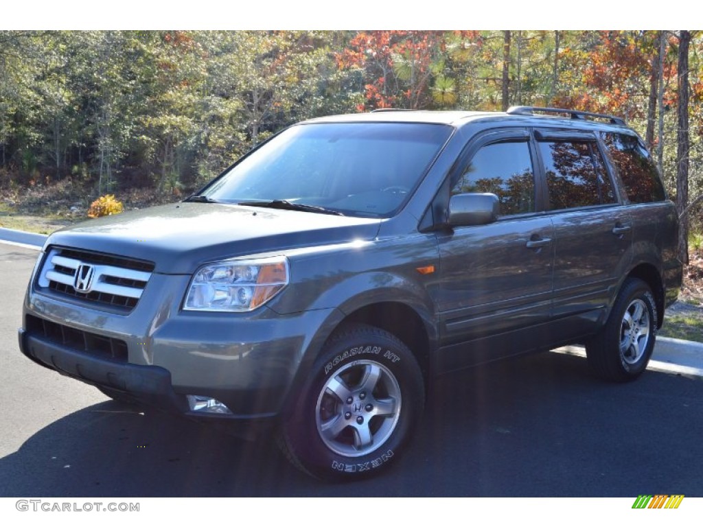 Nimbus Gray Metallic 2008 Honda Pilot EX-L Exterior Photo #99368521