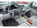  2012 Highlander Limited Ash Interior