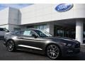 Magnetic Metallic 2015 Ford Mustang EcoBoost Premium Coupe Exterior