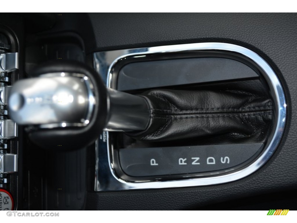 2015 Mustang EcoBoost Premium Coupe - Magnetic Metallic / Ebony photo #16