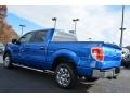 2014 Blue Flame Ford F150 XLT SuperCrew  photo #22