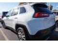 2015 Bright White Jeep Cherokee Limited  photo #2