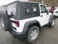 2015 Bright White Jeep Wrangler Sport 4x4  photo #6