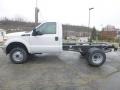 Oxford White - F350 Super Duty XL Regular Cab 4x4 Chassis Photo No. 6