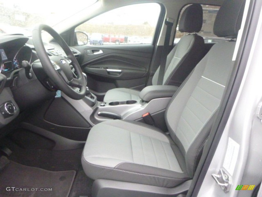 2015 Escape SE 4WD - Ingot Silver Metallic / Charcoal Black photo #11