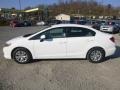 Taffeta White - Civic LX Sedan Photo No. 6