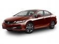 2015 Crimson Pearl Honda Civic EX Sedan  photo #20