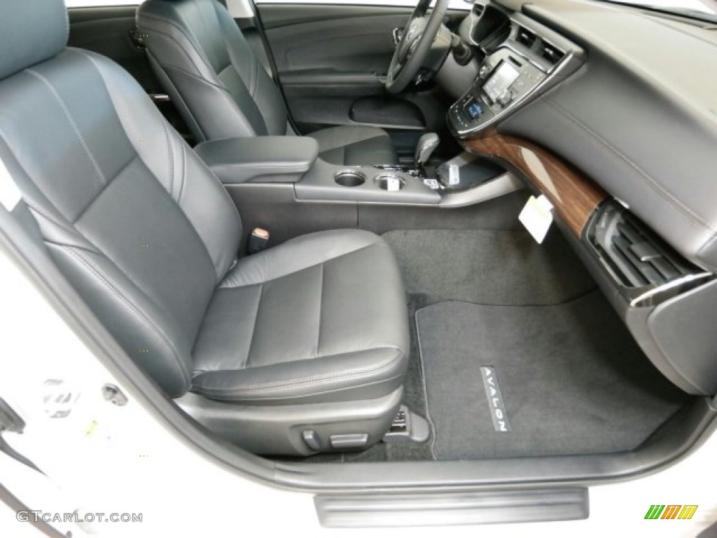 Black Interior 2015 Toyota Avalon Hybrid XLE Premium Photo #99384152