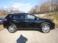 2015 Super Black Nissan Rogue SL AWD  photo #2
