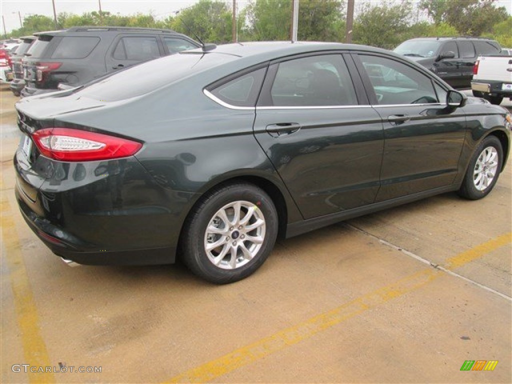 Guard Metallic 2015 Ford Fusion S Exterior Photo #99386111