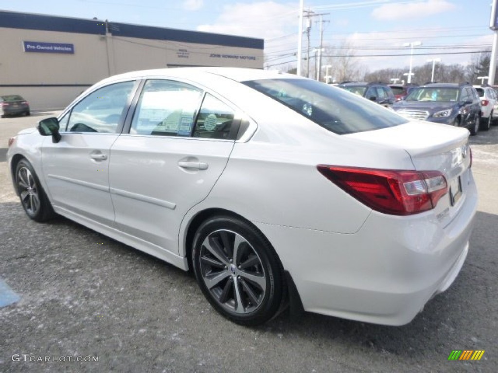 2015 Legacy 2.5i Limited - Crystal White Pearl / Slate Black photo #5
