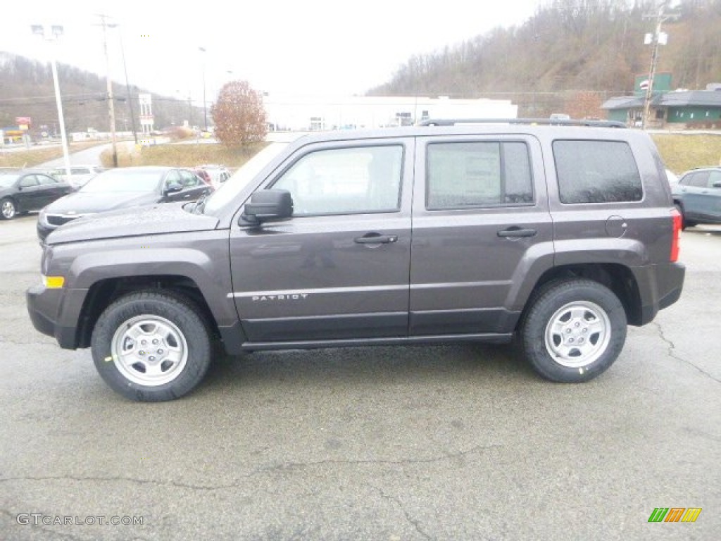 Granite Crystal Metallic 2015 Jeep Patriot Sport Exterior Photo #99389054