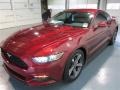 2015 Ruby Red Metallic Ford Mustang V6 Coupe  photo #3