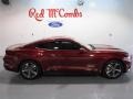 2015 Ruby Red Metallic Ford Mustang V6 Coupe  photo #6