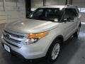 2015 Ingot Silver Ford Explorer XLT  photo #3