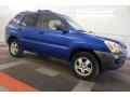 2008 Smart Blue Metallic Kia Sportage LX  photo #6