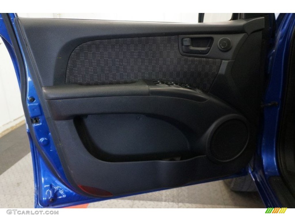 2008 Sportage LX - Smart Blue Metallic / Black photo #12
