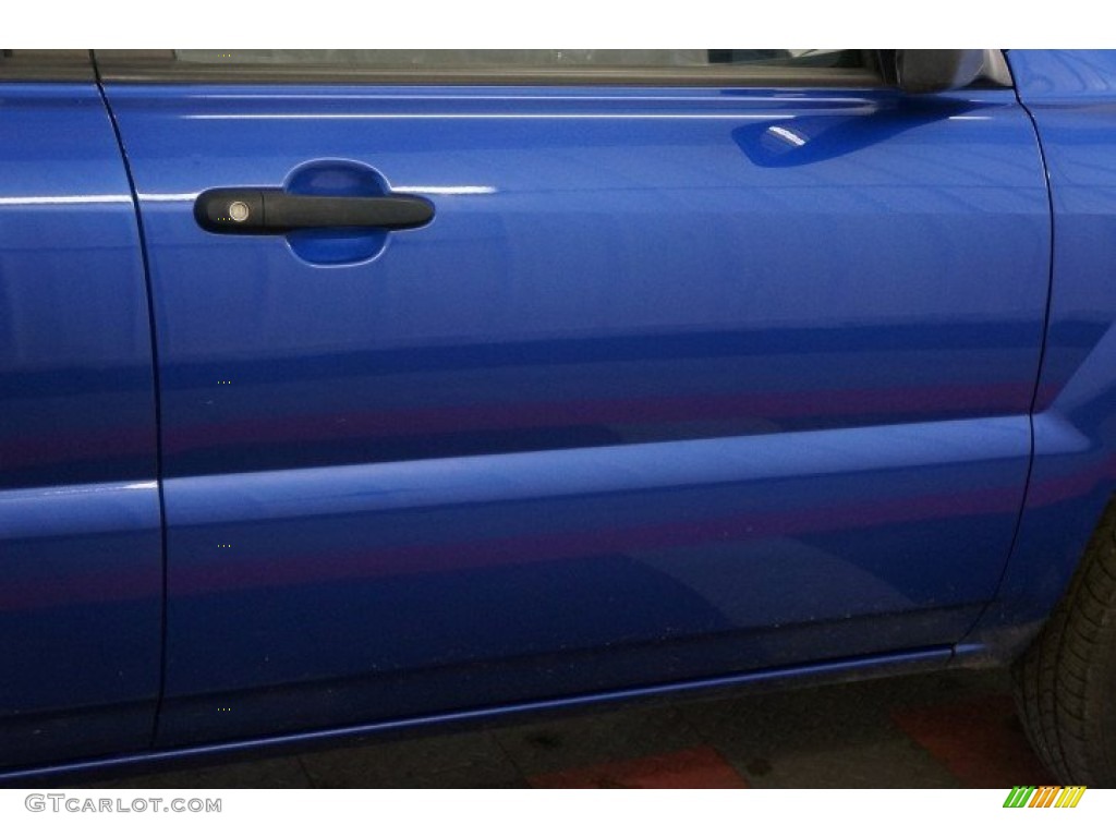 2008 Sportage LX - Smart Blue Metallic / Black photo #44