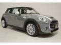 2015 Moonwalk Gray Metallic Mini Cooper S Hardtop 2 Door  photo #2