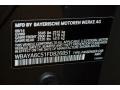  2015 7 Series 740i Sedan Dark Graphite Metallic Color Code A90
