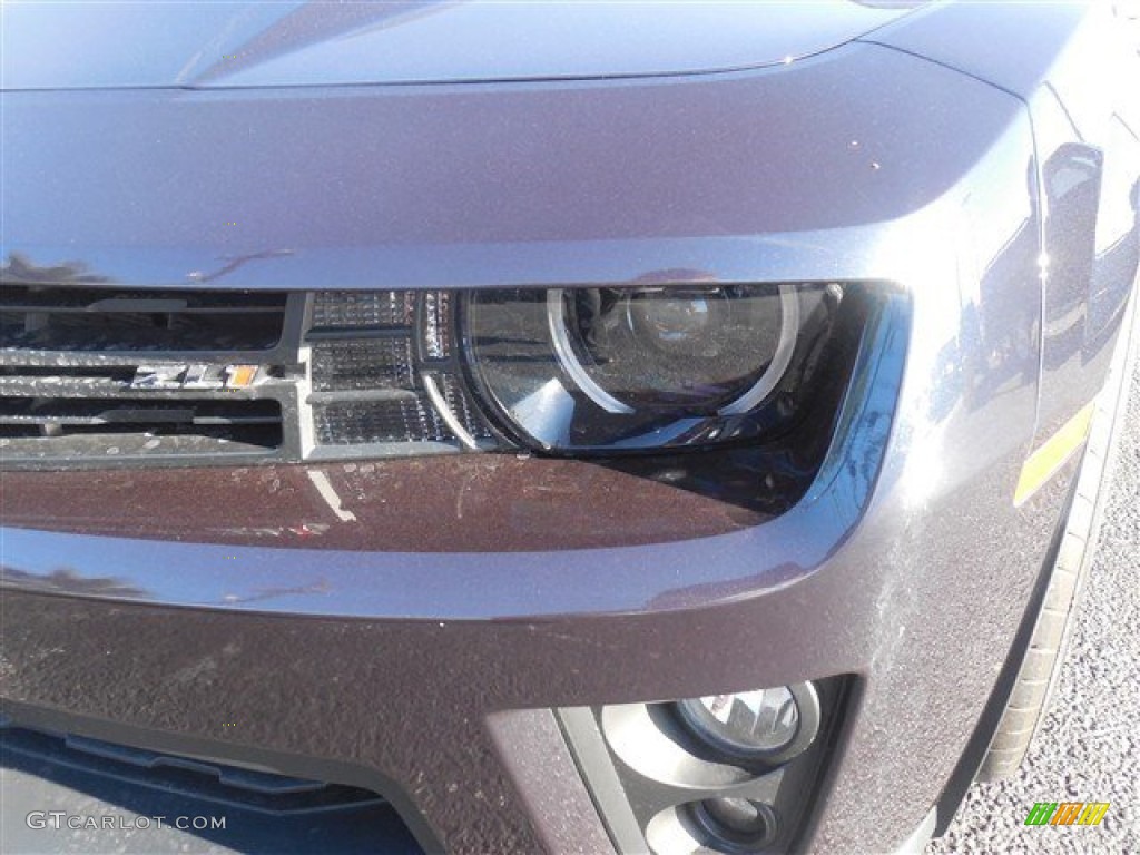 2013 Camaro ZL1 Convertible - Blue Ray Metallic / Black photo #4